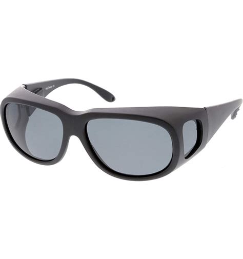 polarized sunglasses with side panels.